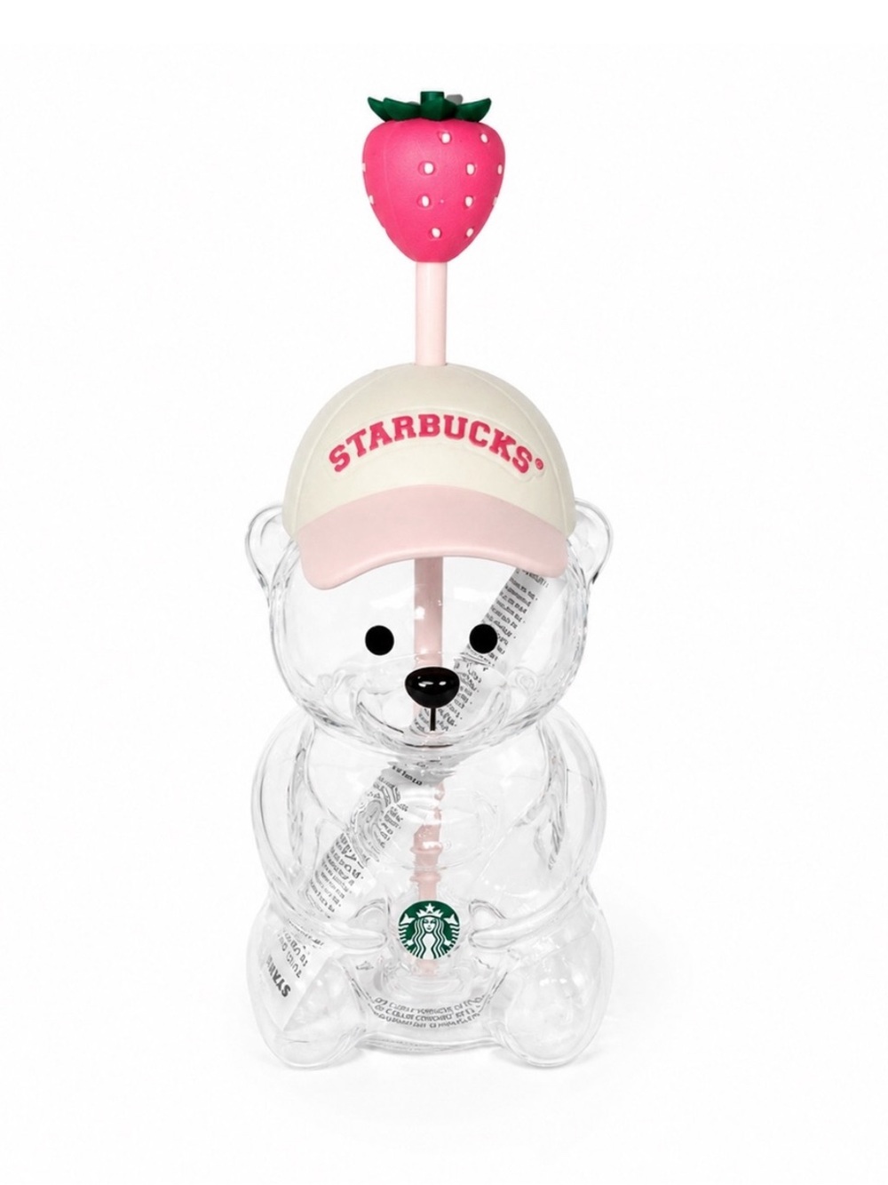 ✨Rare✨ Starbucks Limited Edition Pink Bearista Cold Cup 🐻🍓